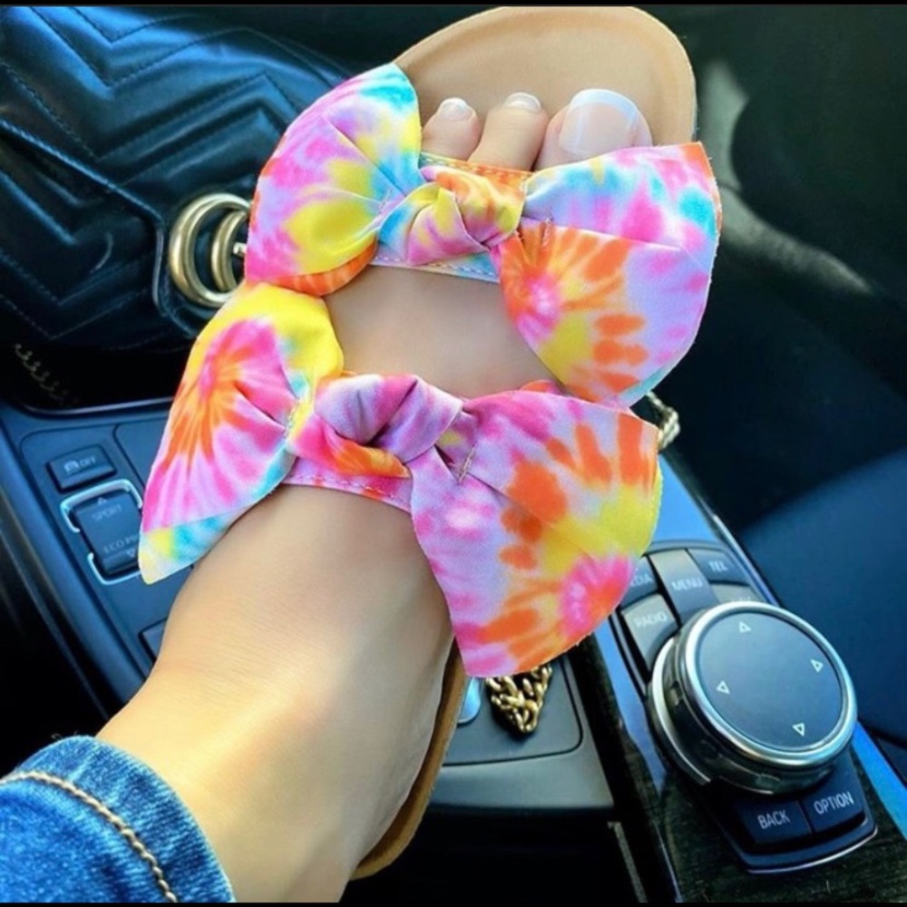 Tie Dye Sandals